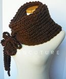The State Street Grande/Wrap N Tie Cowl-Fall,Winter Fashion-Oversized Cowl-Dark Chocolate Brown 2 small