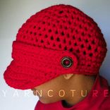 The Incognito Brimmed Beanie - You Choose The Color - Brimmed Hat, Newsboy Hat 1 small