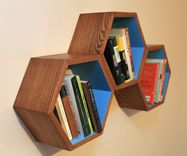 Modern Shelving - Hexagon Arrangements 5 small