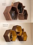 Modern Shelving - Hexagon Arrangements 4 small