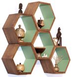 Modern Shelving - Hexagon Arrangements 1 small