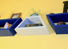 Geometric Shelving - Trapezoids 3 small