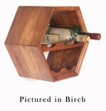 Modern Wine Storage - Hexagon Wine Racks 4 small