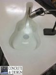 Concrete Guitar Shaped Sink 3 small