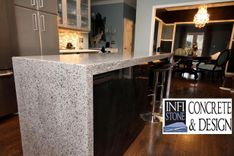 Recycled Glass Concrete Island 2 small