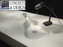 Concrete Guitar Shaped Sink 4 small
