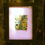 Seed Bead Embroidered Tide Pools 2 small