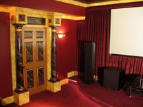 Art Deco Movie Palace Home Theater Faux Finishes And Design By Visionary Mural Co. 3 small