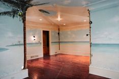 Desert Island Tropical Beach Mural By Visionary Mural Co. 3 small