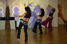 Dance Studio Mural With 3d Decorations And Metallic Silhouettes By Visionary Mural Co. 2 small
