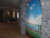Italian Golf Course Mural In Florida By Visionary Mural Co. 5 small