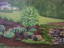 Golf Course Mural On Canvas By Visionary Mural Co. 3 small