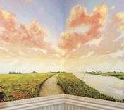 Coastal Tidewater Mural On Canvas By Visionary Mural Co. 2 small