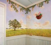 Coastal Tidewater Mural On Canvas By Visionary Mural Co. 5 small