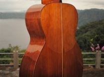 Pinol Guitars And Ukuleles Om-000 Body Style Solid Honduran Mahogany (Free  Shipping) 6 small