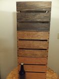Stackable Wooden Crates, Beer Crates, Rustic Crates 4 small