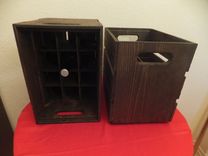 Stackable Wooden Crates, Beer Crates, Rustic Crates 2 small