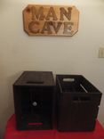 Stackable Wooden Crates, Beer Crates, Rustic Crates 5 small