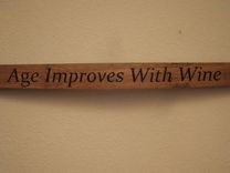 Barrel Stave Cellar Sign--Personalized 2 small