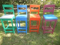 Farmhouse Bar Stools 3 small