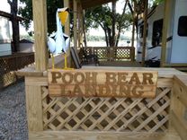 Wooden Outdoor Cedar Signs 2 small