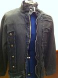 Rock Star Punk Denim Jacket 2 small