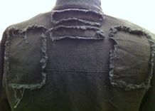 Rock Star Punk Denim Jacket 3 small