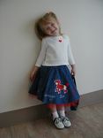 Poodle Skirt  Costume 1 small