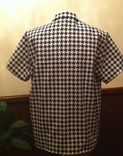 Houndstooth Short Sleeve Shirt 2 small