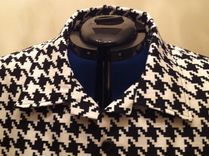 Houndstooth Short Sleeve Shirt 3 small