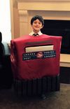 Mail Box Costume ...Canadian Child 1 small
