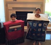Mail Box Costume ...Canadian Child 5 small