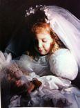 Miniature Bride Dress 3 small