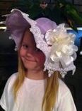 Girl's Wide Brim Hat 1 small
