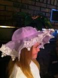 Girl's Wide Brim Hat 3 small