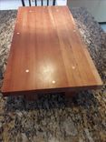 Cherry Cutting Board With Five Inch Legs And Maple Inlay 4 small