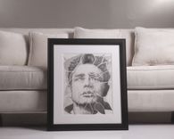 Original Realistic Pencil Drawing (16x20) "Gone Too Soon" 2 small
