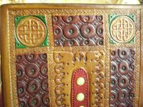 Handcrafted Leather Journal  With A Medieval Appearance 4 small