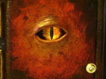 Handcrafted Leather "Eye Of Sauron" Journal 6 small
