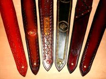 Handcrafted Leather Guitar Straps 4 small