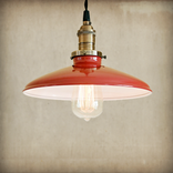 Design Your Own Industrial Pendant Loft Light Fixture Metal Porcelain Enamel Vintage 2 small