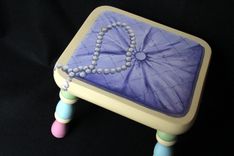Create Your Own Custom Hand Painted Footstool 2 small