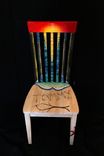 Hand Painted Beach Themed Chair 1 small