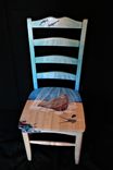 Hand Painted Underwater Shipwreck Chair 1 small