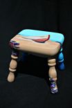 Hand Painted Underwater Themed Child's Footstool 3 small