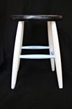 Custom Painted London Themed Kitchen Stool 3 small
