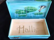 Keepsake Box, Memory Box, Treasure Box 2 small