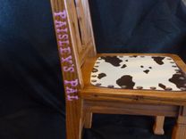 Hand Painted Child's Table And Chairs Set 4 small