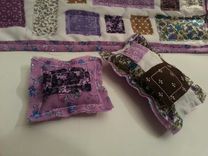 Barbie Doll Quilt & Pillows 1 small