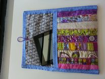 Custom Quilted Nook Kindle E-Reader Or Tablet Sleeve Case 3 small